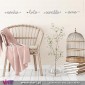 Sonha... ama... luta... acredita... Vinil Decorativo Parede! Autocolante Adesivo. Decoração parede. Wall Sticker - Viart.pt -5