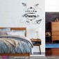 Segue os teus Sonhos. Vinil Decorativo Parede! Autocolante Adesivo. Decoração parede. Wall Sticker - Viart.pt - 4
