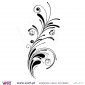 Floral 1 - Wall stickers - Vinyl decoration - Viart -2