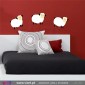 Frolicking sheep! - Wall stickers - Vinyl decoration - Viart -2
