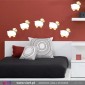 Set of 6 sheep - Wall stickers - Vinyl decoration - Viart -2