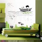 BOY AT SEA! - Wall stickers - Vinyl decoration - Viart -1