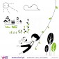 BOY IN THE JUNGLE - Wall stickers - Baby room - Viart -2